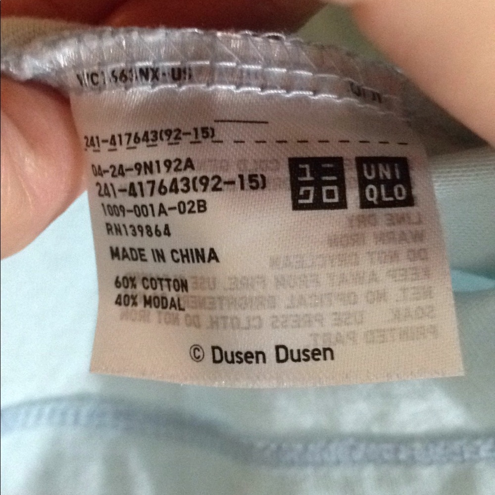 Uniqlo women's light blue tee size XS - Picture 5 of 5